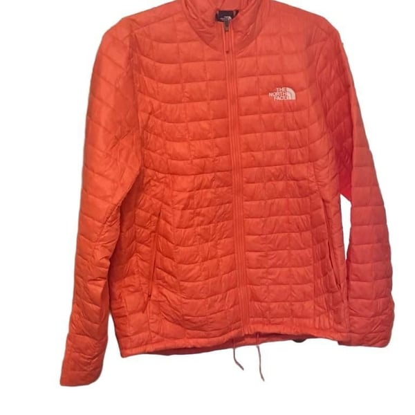 The North Face ThermoBall Eco Jacket Orange Full Zip
