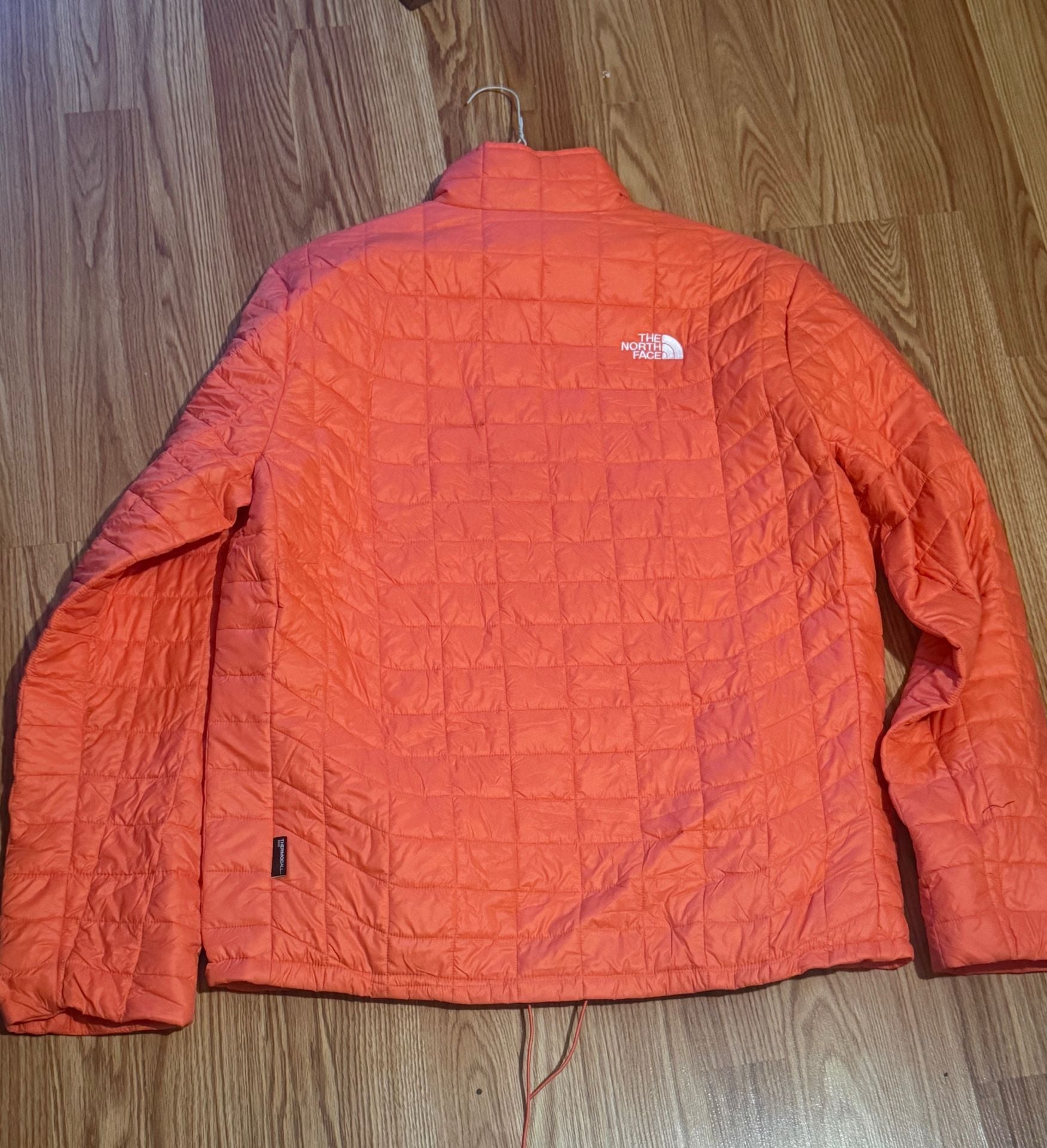 The North Face ThermoBall Eco Jacket Orange Full Zip 7