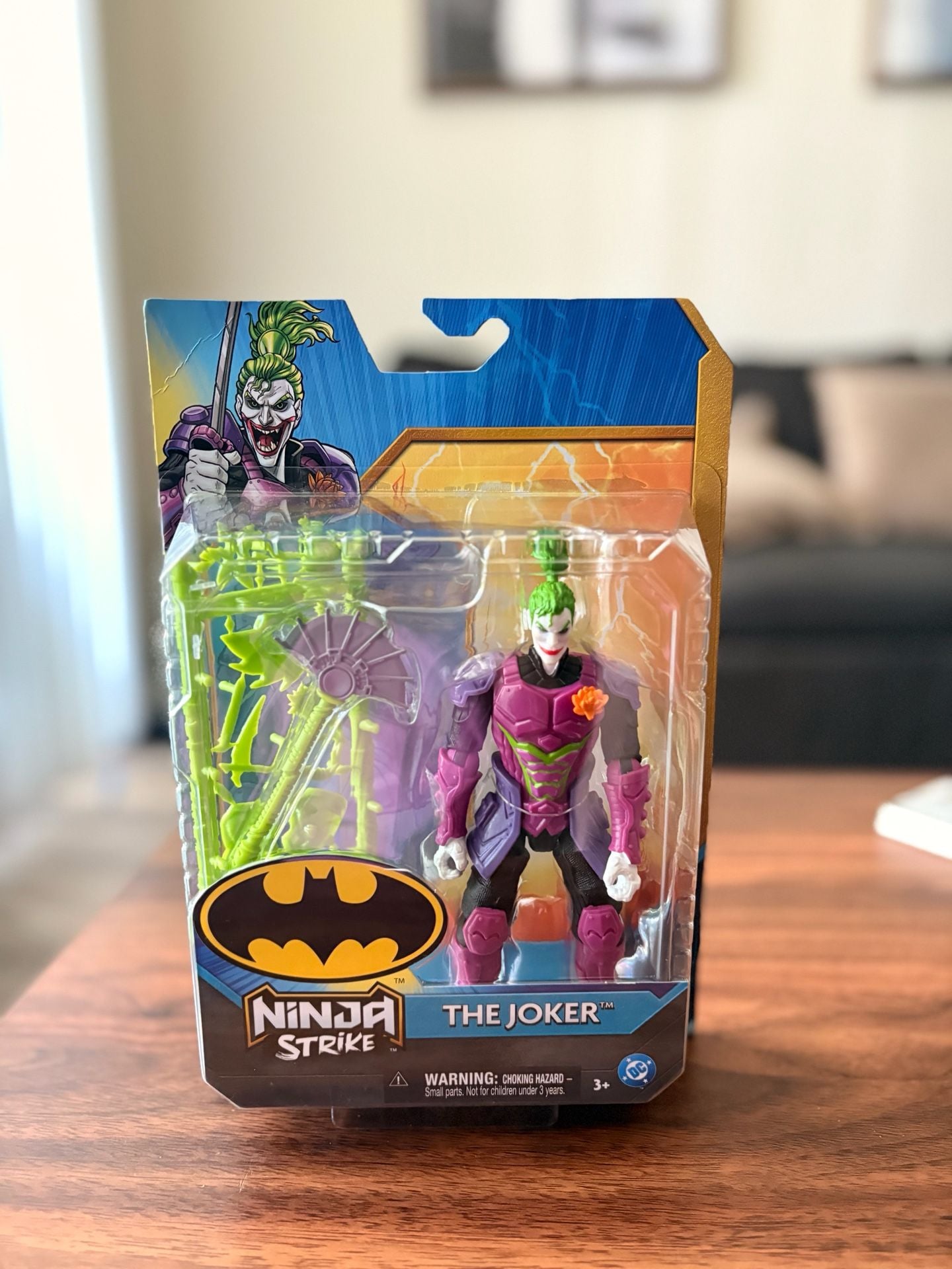 Spin Master Batman Ninja Strike The Joker Action Figure Size 6-Inch New 8