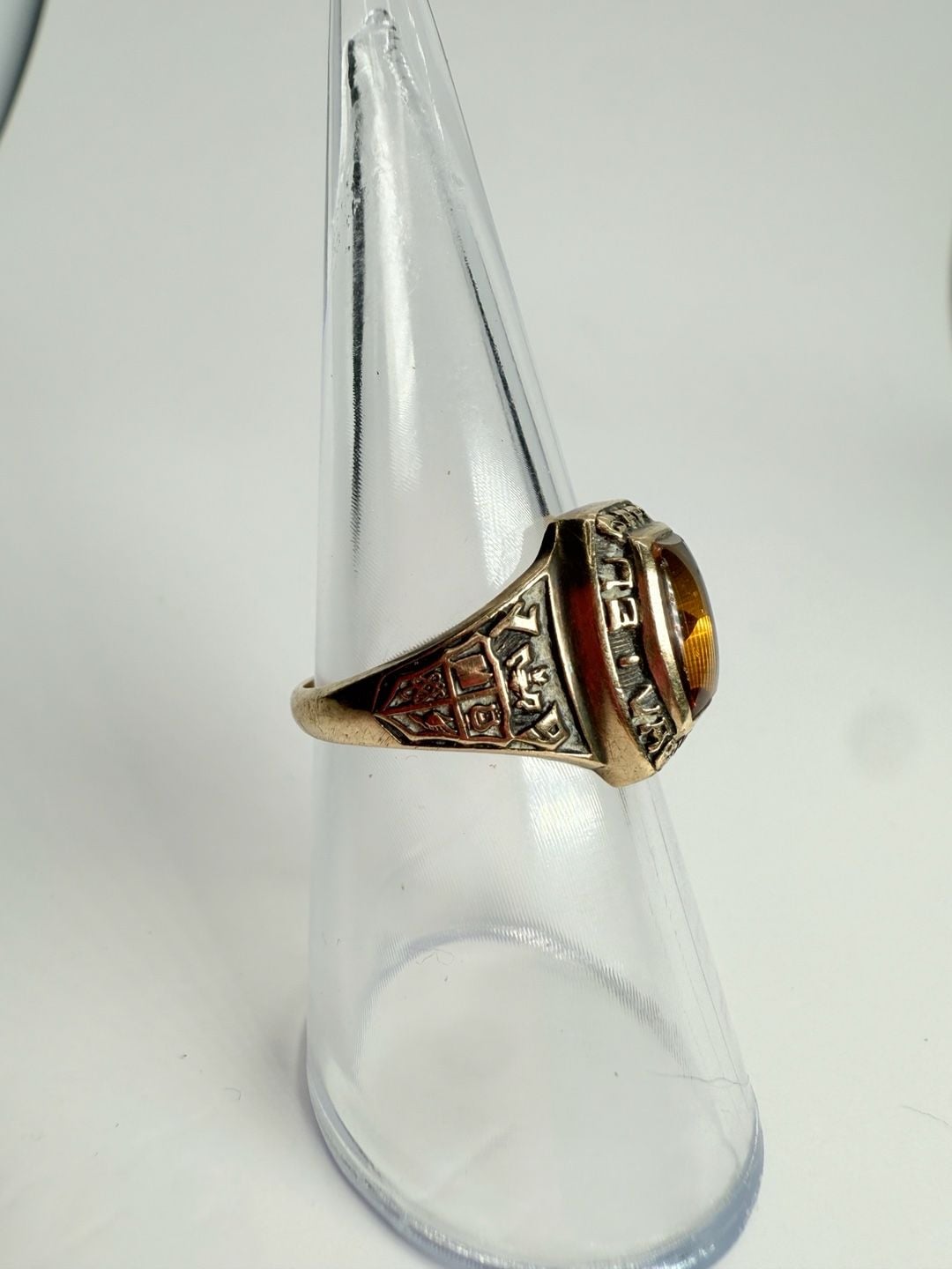 Josten's 10K Gold Vintage El Capitan Vaqueros Class Ring 7