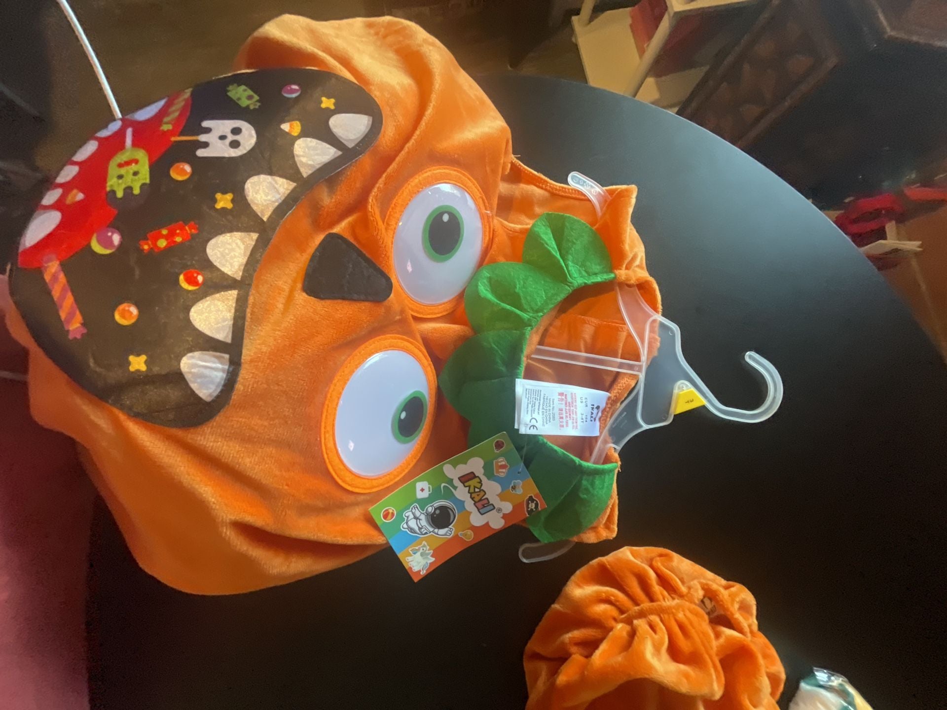 Pumpkin Halloween Costume Set 9
