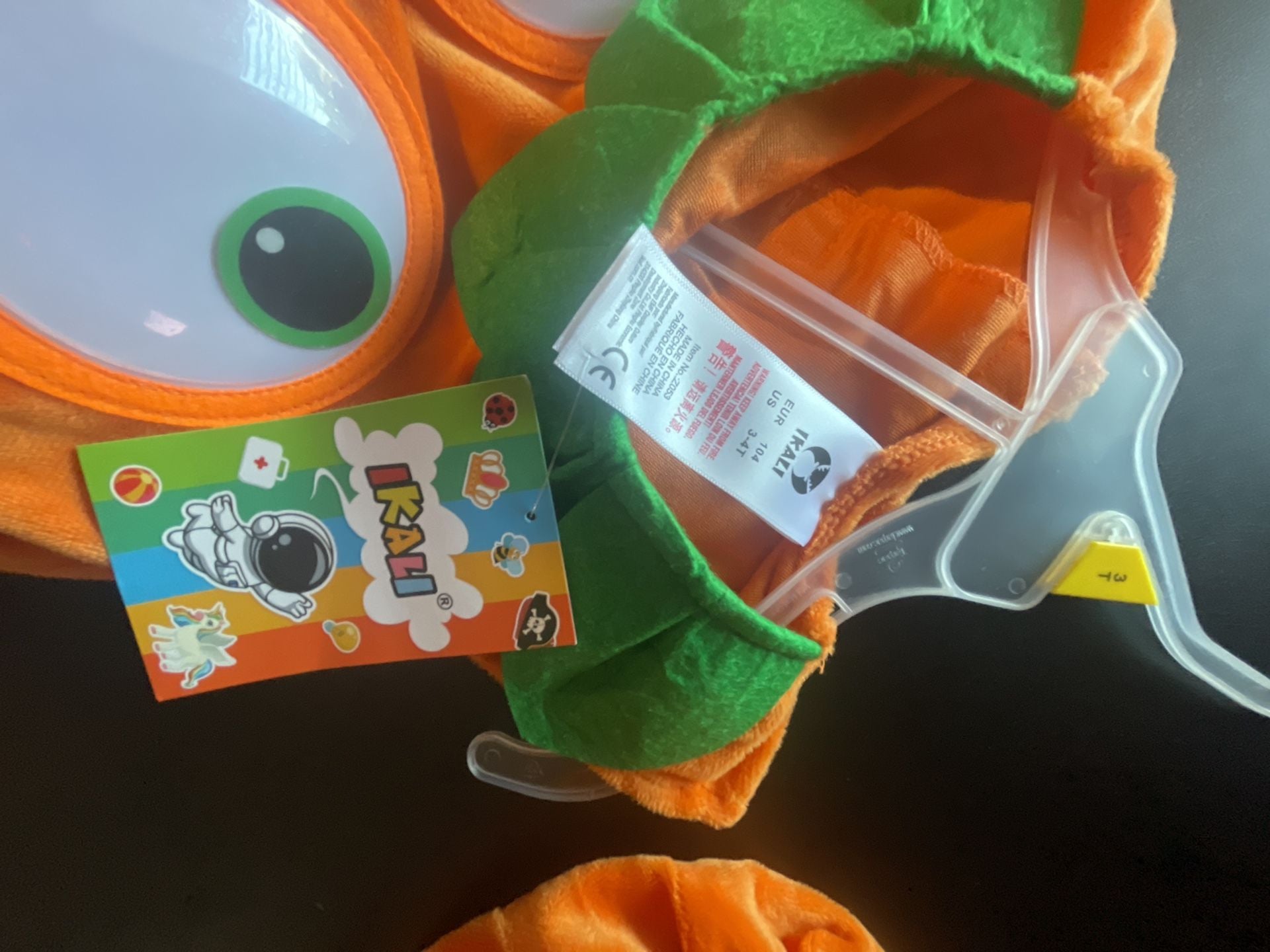 Pumpkin Halloween Costume Set 10