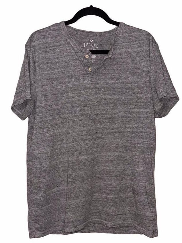 American Eagle Legend T Classic Fit Henley Size Large 4