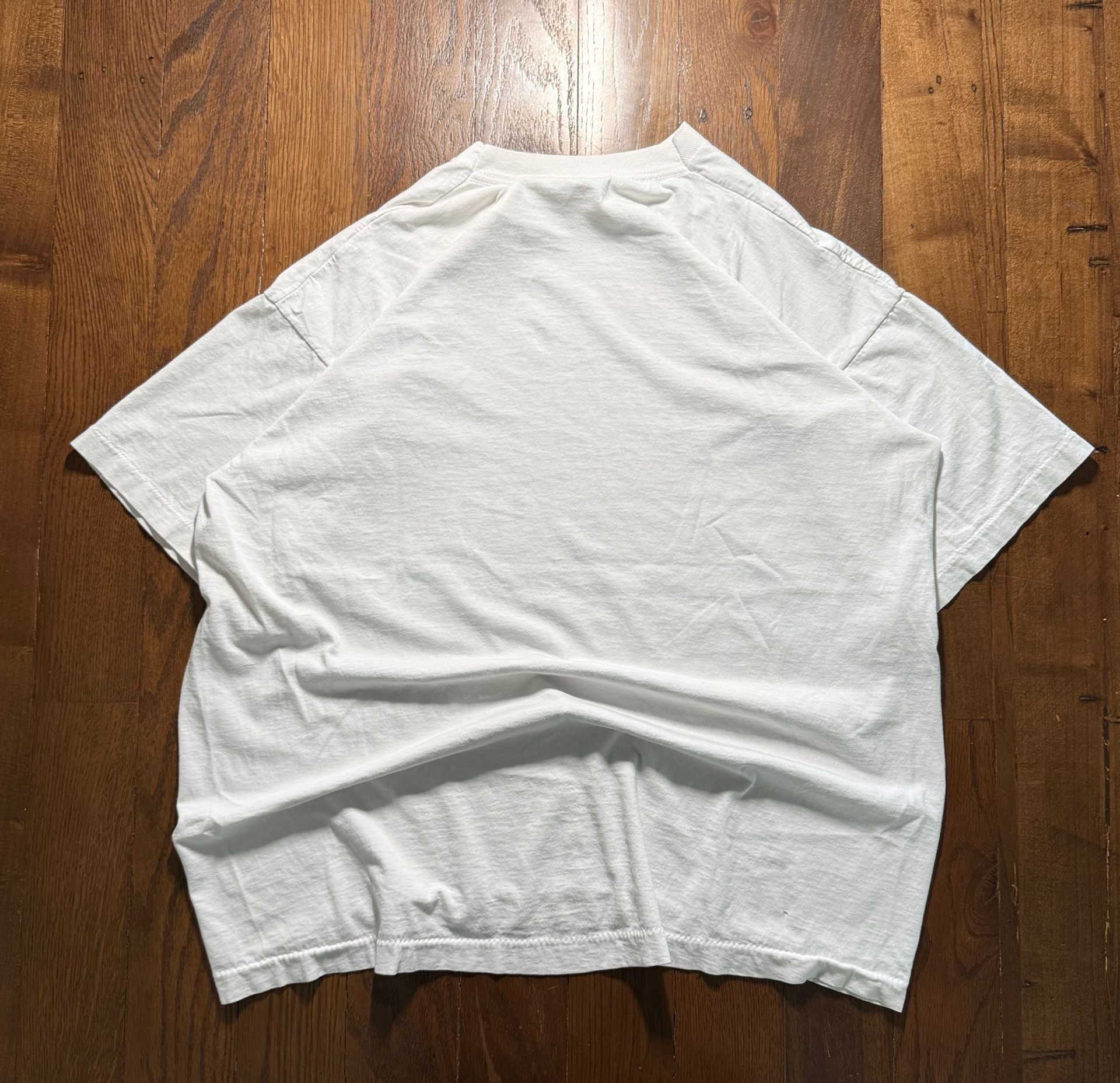 Vintage 1997 single stitch Texas Motor Speedway Interstate Batteries T-Shirt White 6