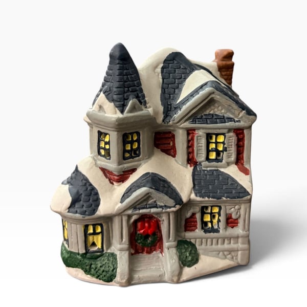 Cobblestone Corners Ceramic House