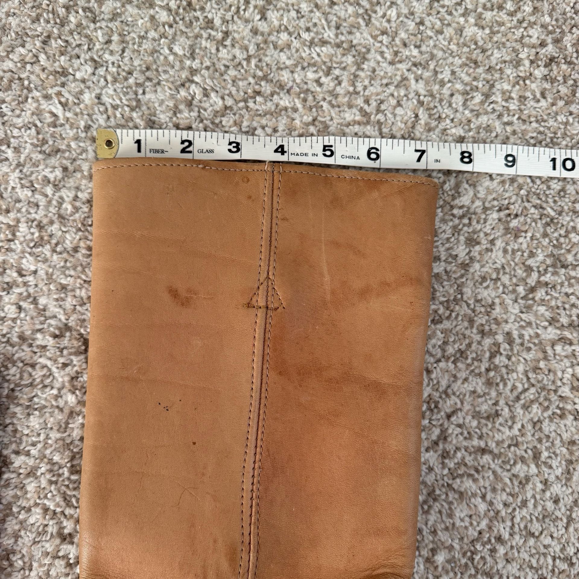 Vintage Tan Campus Boots (8) 6