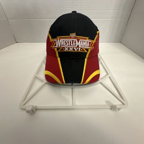WWE WrestleMania XXVI Hat Arizona 3.28.2010 Black Red Yellow