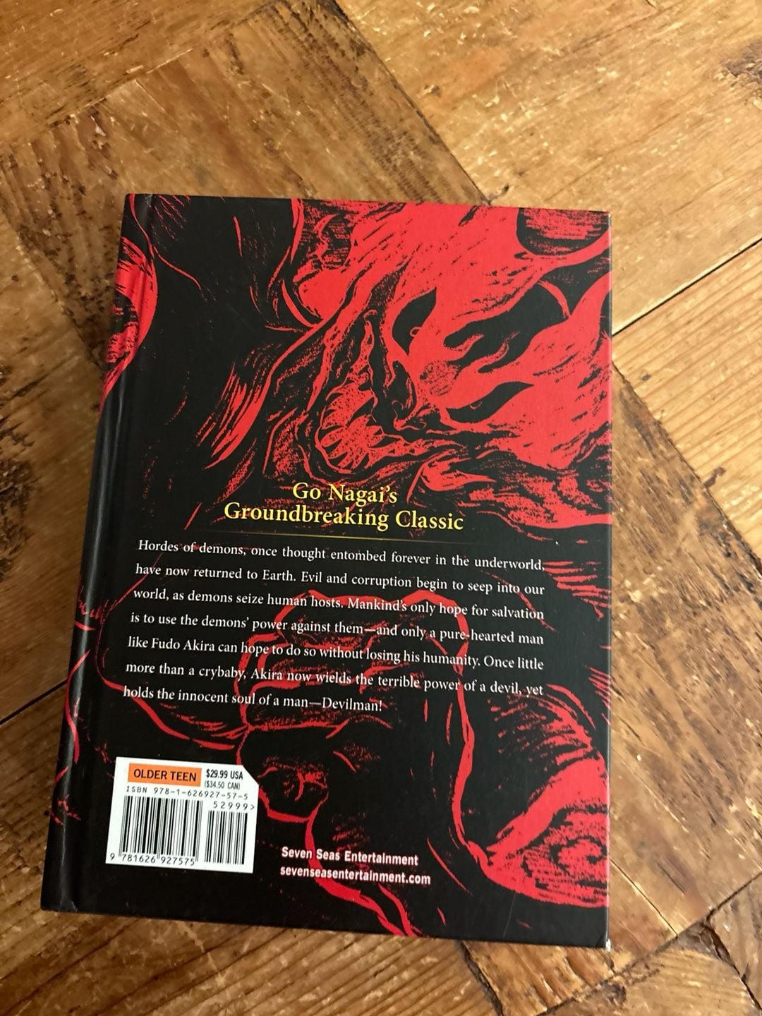 Seven Seas Entertainment Devilman The Classic Collection Vol. 1 Hardcover Manga 3