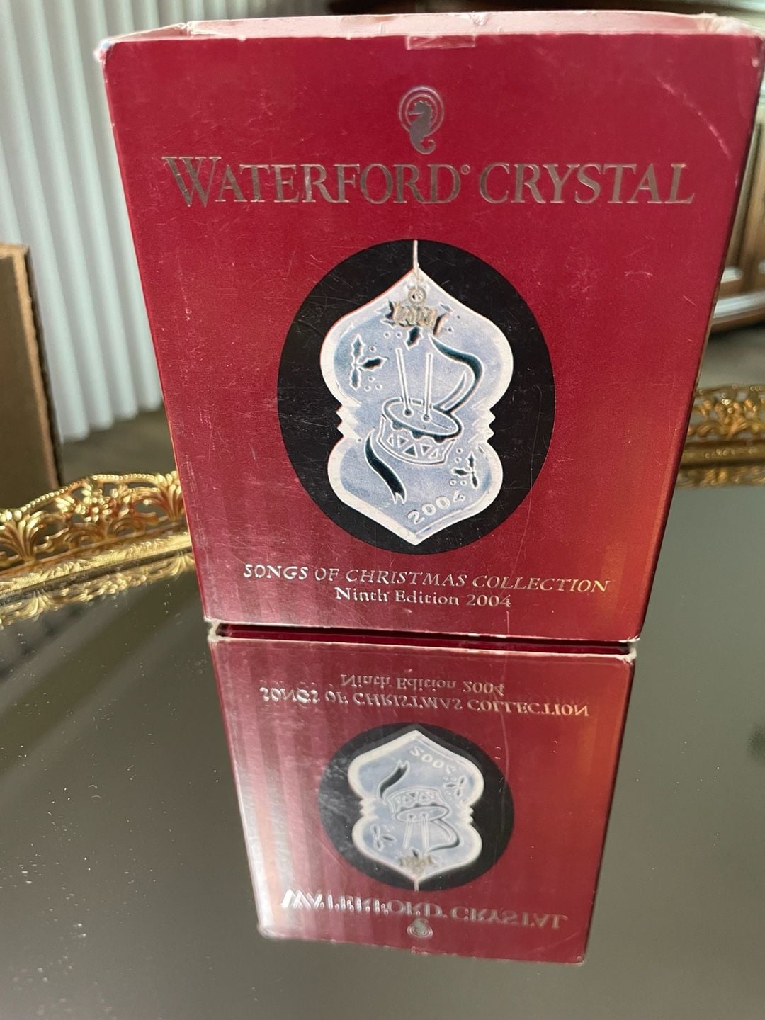 Waterford Crystal 2004 Little Drummer Boy Christmas Ornament 3