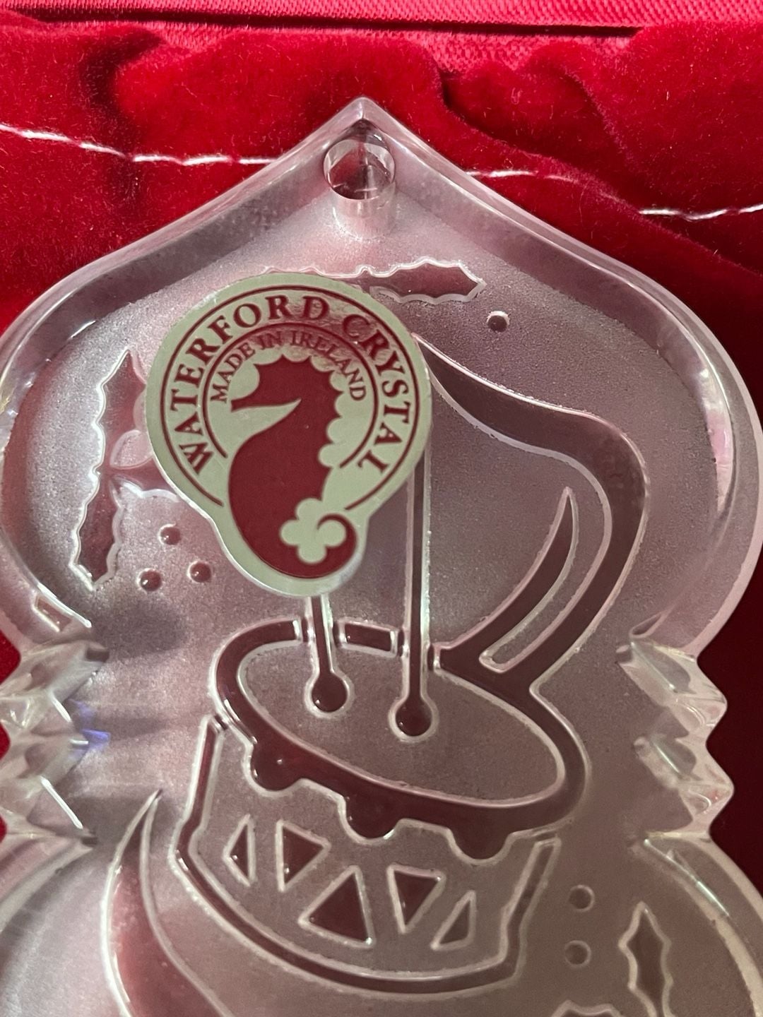 Waterford Crystal 2004 Little Drummer Boy Christmas Ornament 5
