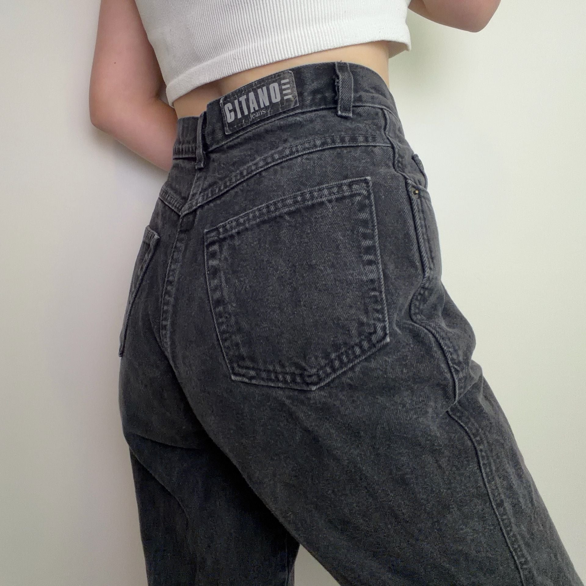 Vintage Gitano Black Jeans 2