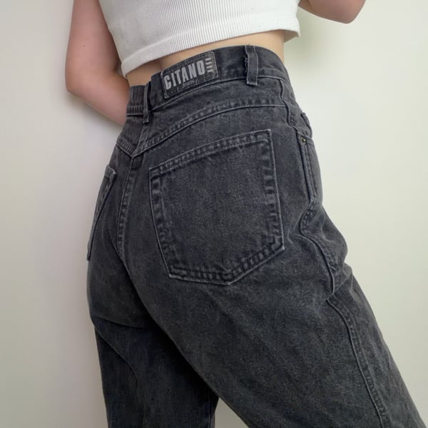 Vintage Gitano Black Jeans