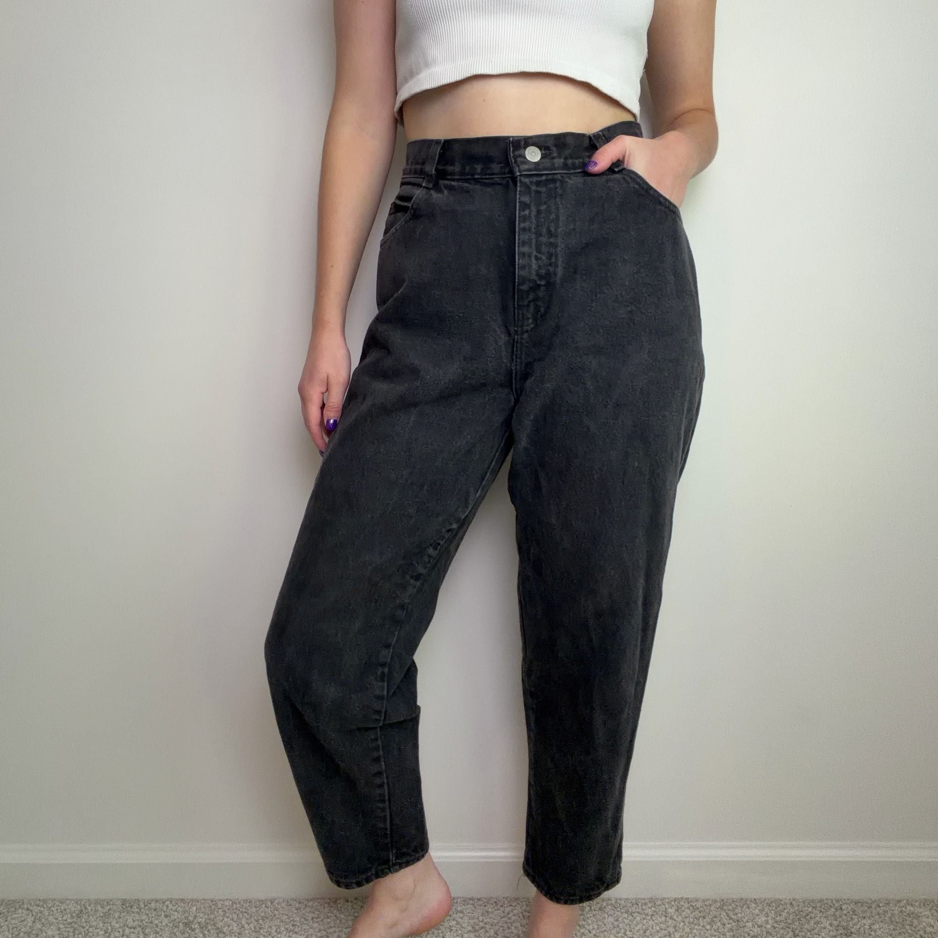 Vintage Gitano Black Jeans 3