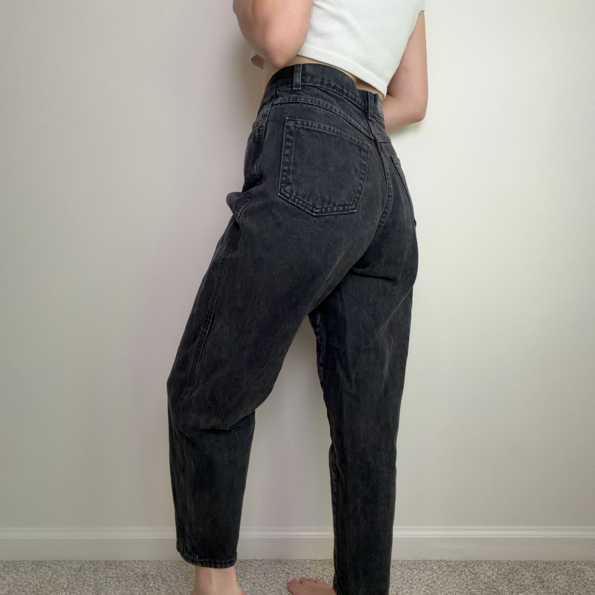 Vintage Gitano Black Jeans 4