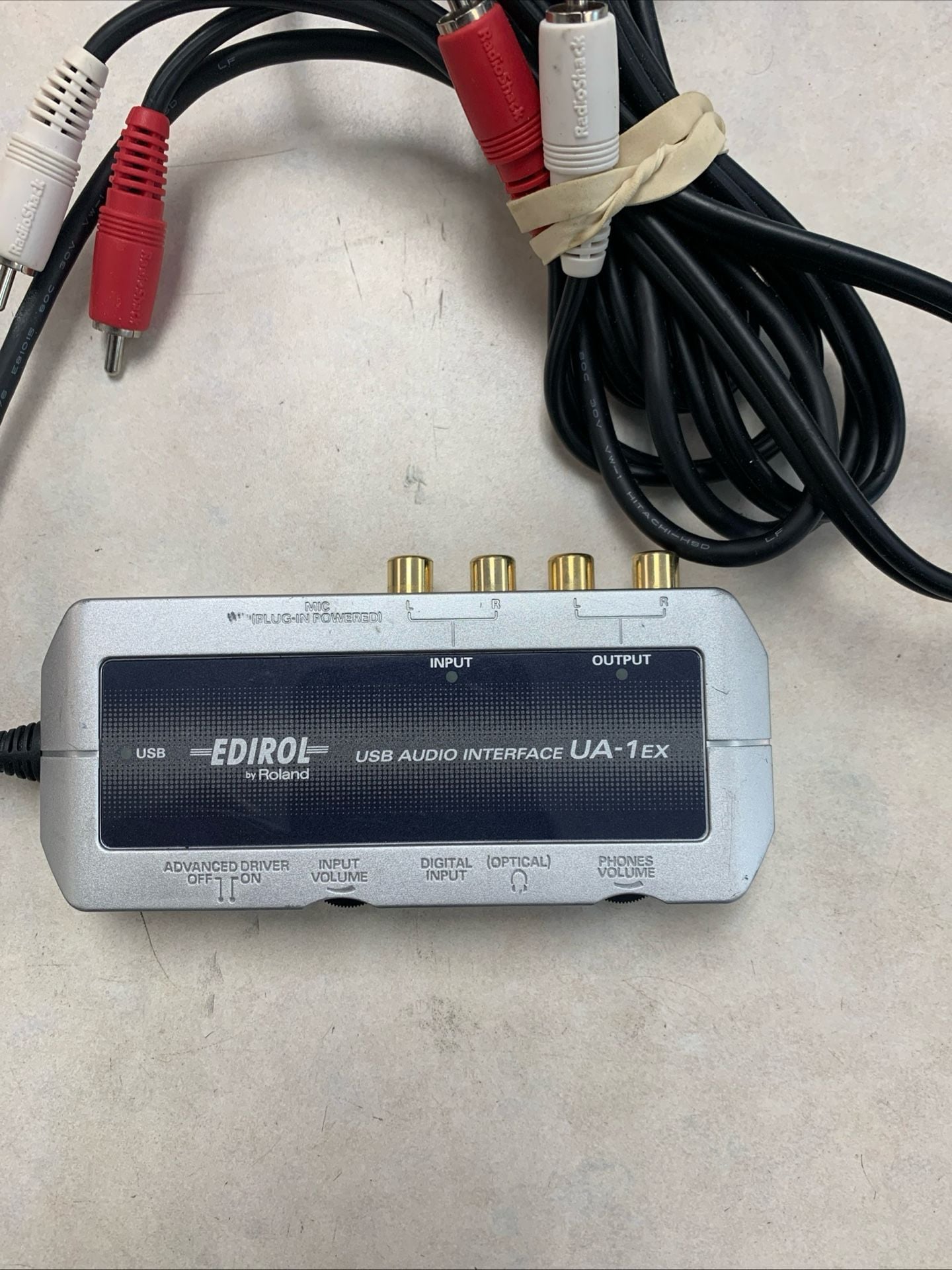 Edirol By Roland UA-1EX USB Audio Interface With RCA Cables 1