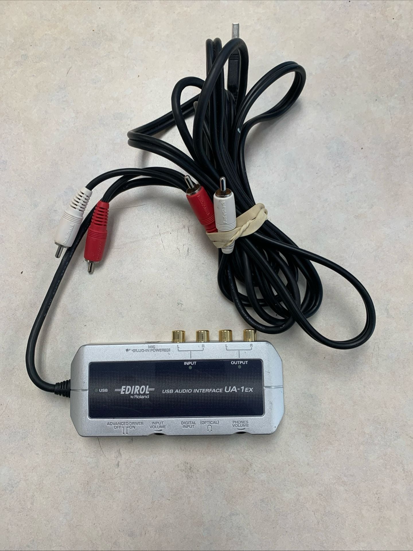 Edirol By Roland UA-1EX USB Audio Interface With RCA Cables 2