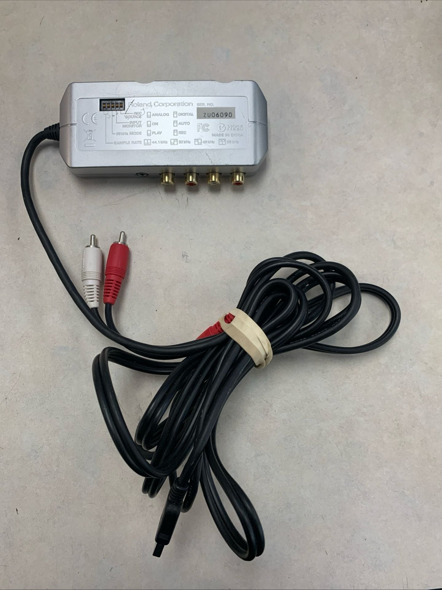Edirol By Roland UA-1EX USB Audio Interface With RCA Cables 3