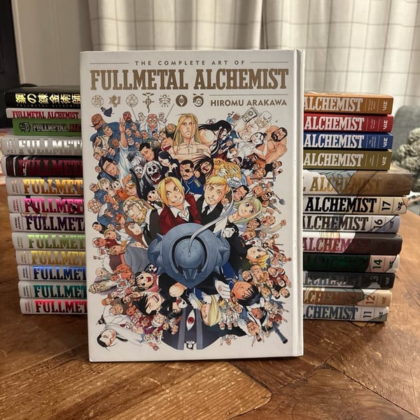 Viz Media Fullmetal Alchemist Fullmetal 1-18, Art Book, Light novel collection