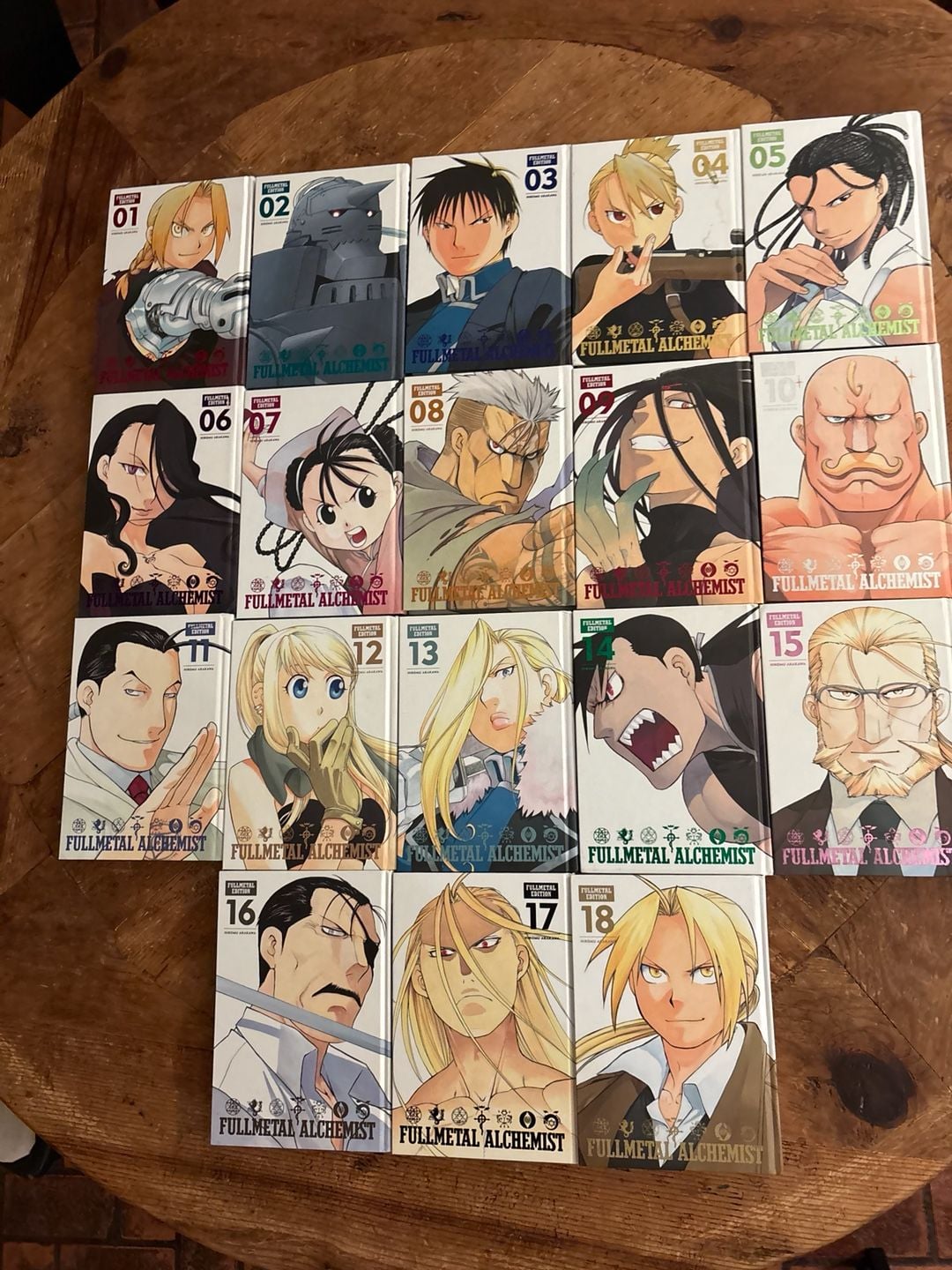 Viz Media Fullmetal Alchemist Fullmetal 1-18, Art Book, Light novel collection 4