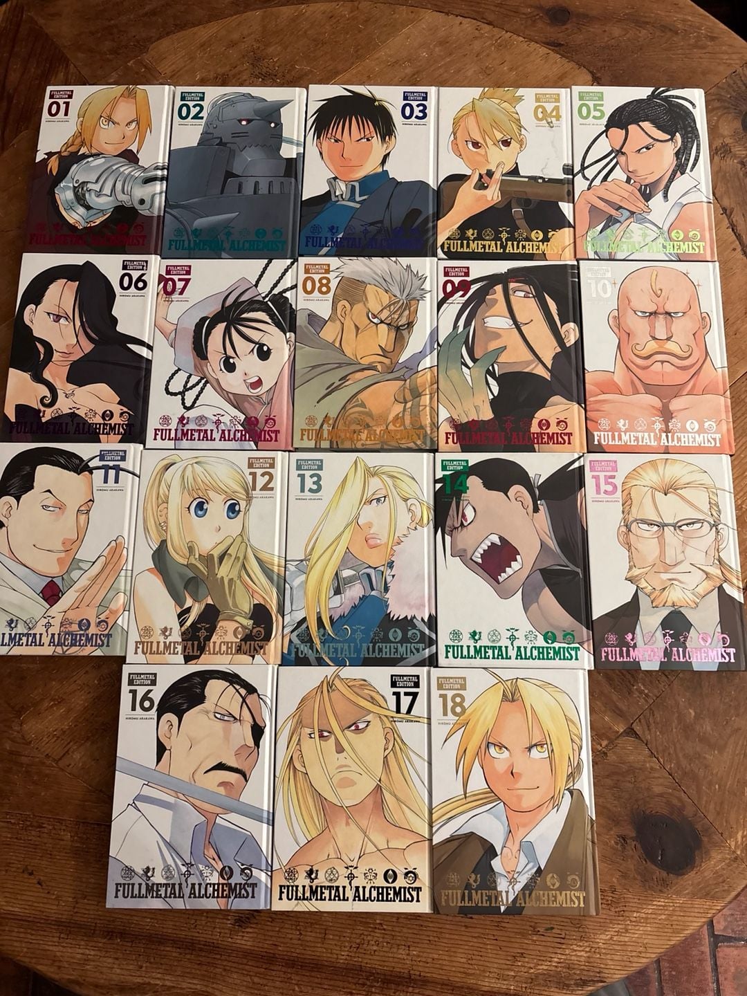 Viz Media Fullmetal Alchemist Fullmetal 1-18, Art Book, Light novel collection 5