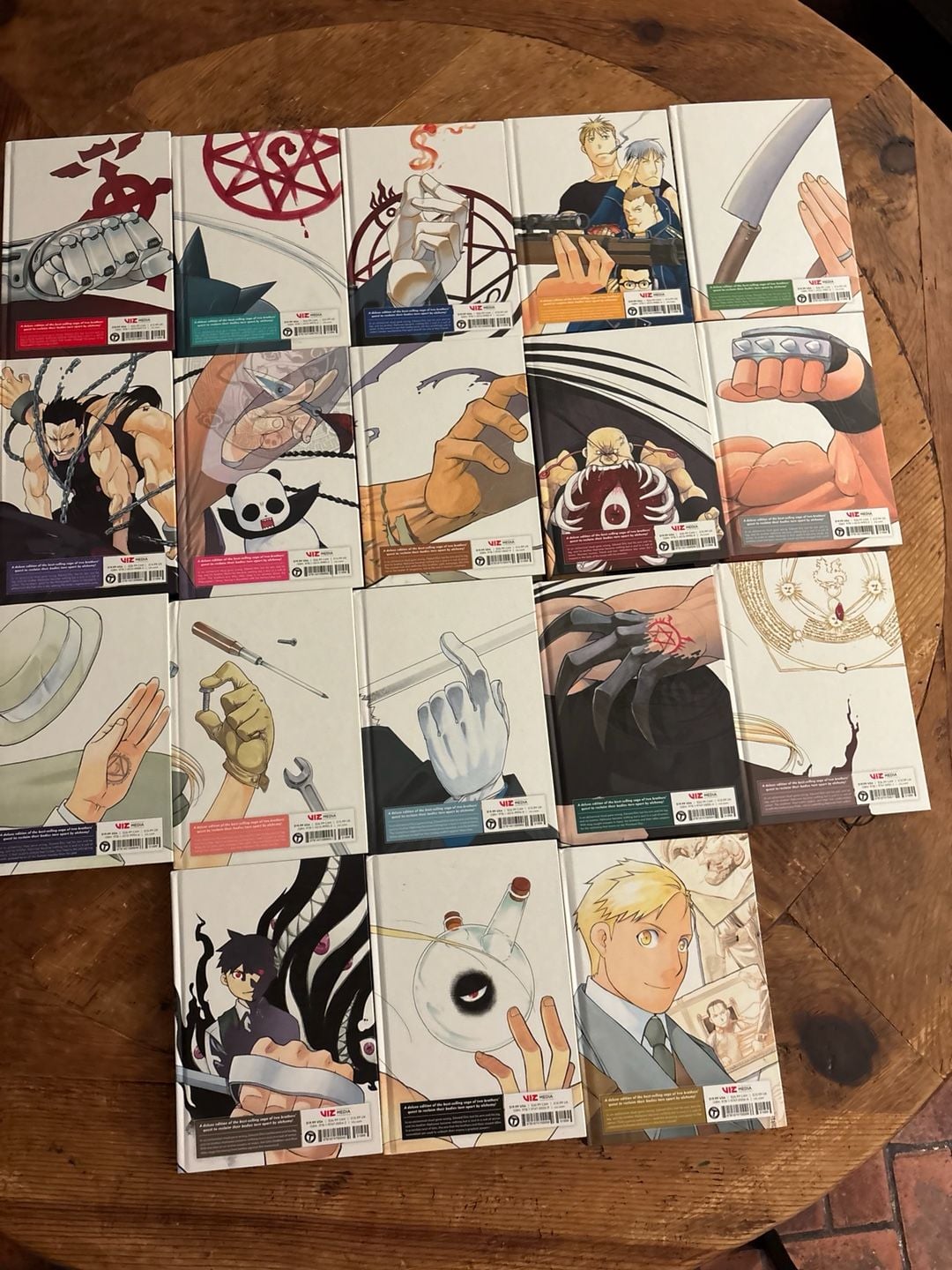 Viz Media Fullmetal Alchemist Fullmetal 1-18, Art Book, Light novel collection 6
