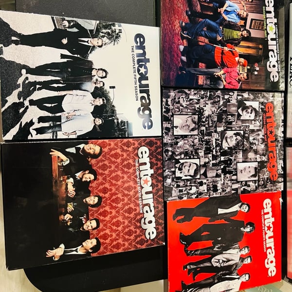 Entourage HBO Series Seasons 3-6 DVD Box Set Lot