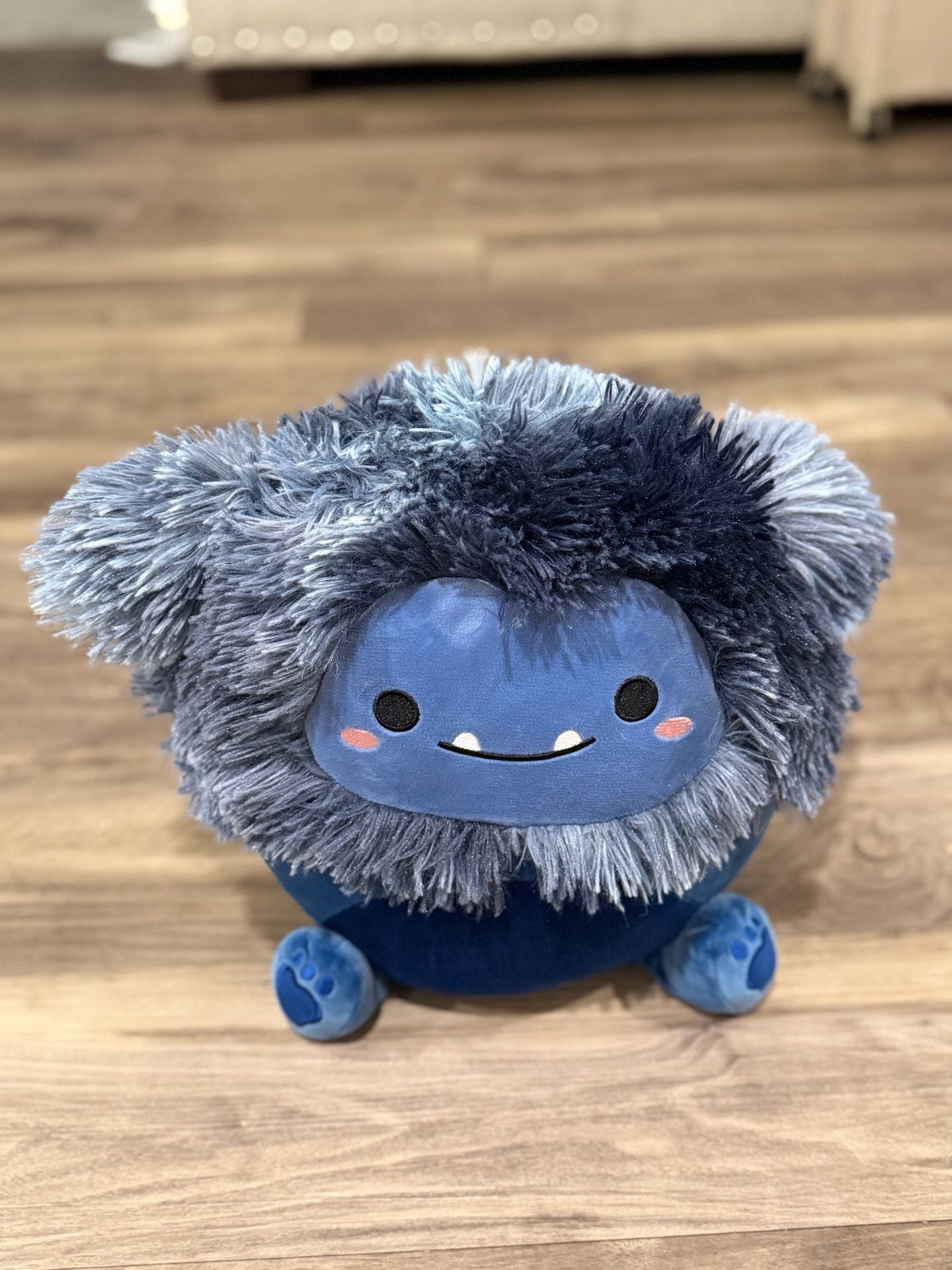 Squishmallows Dani The Navy Blue Bigfoot Plush 1