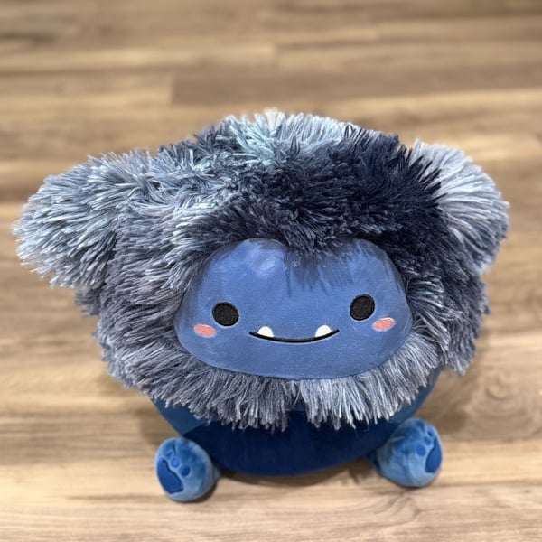 Squishmallows Dani The Navy Blue Bigfoot Plush