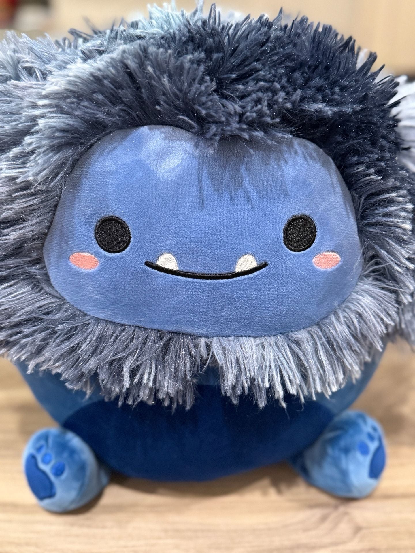 Squishmallows Dani The Navy Blue Bigfoot Plush 2