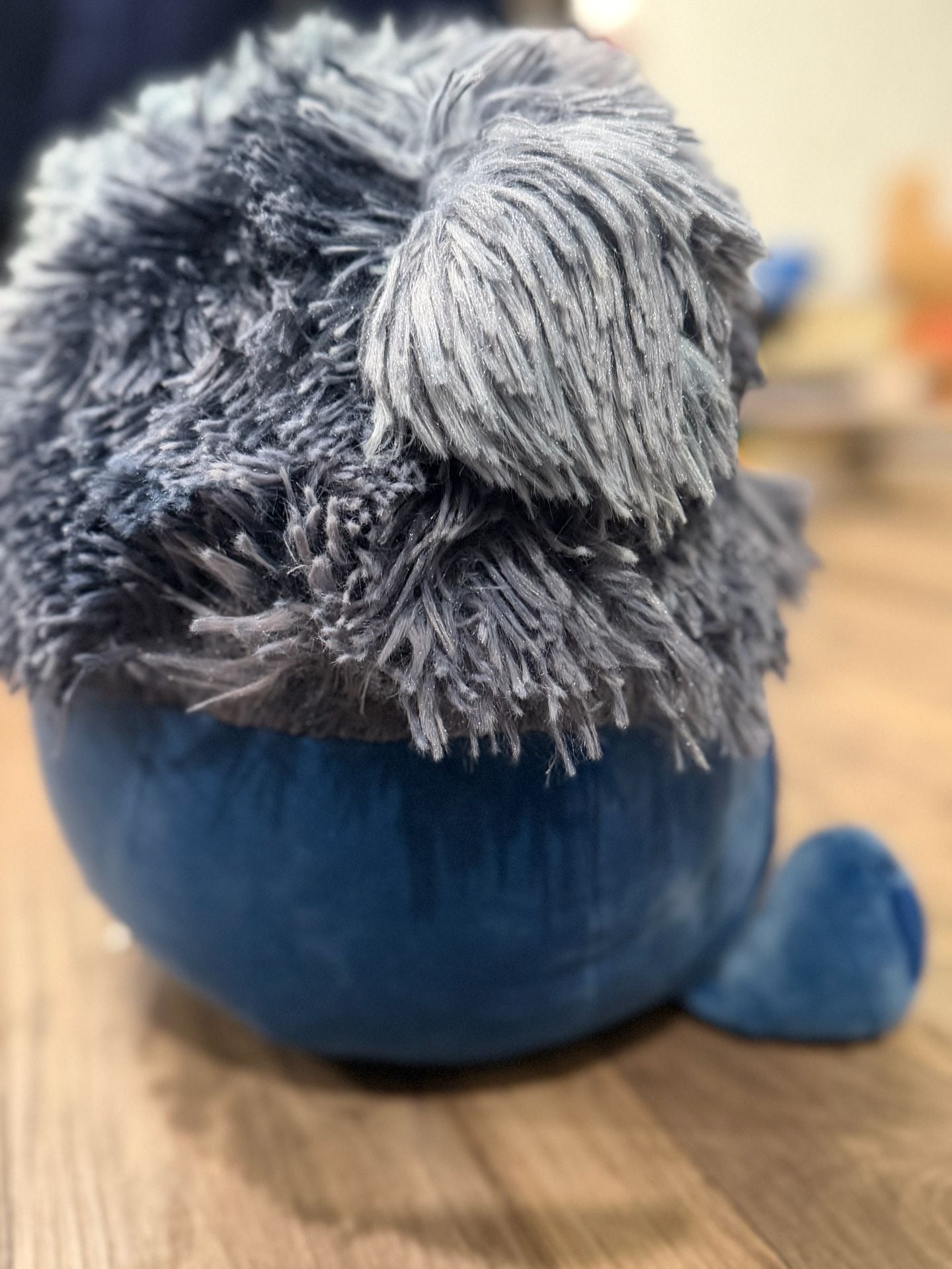 Squishmallows Dani The Navy Blue Bigfoot Plush 5