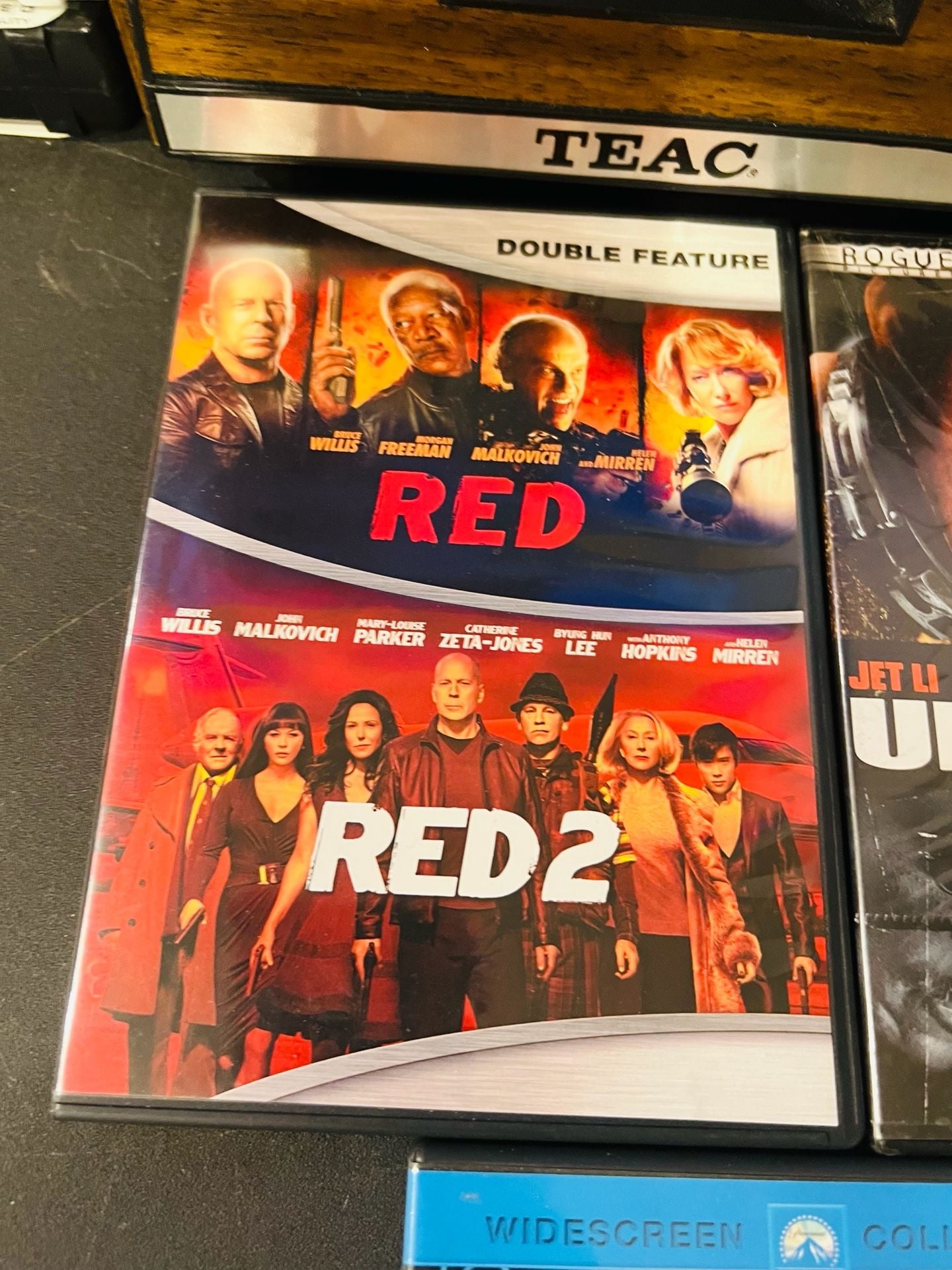 Morgan Freeman DVD Lot: Red, Seven, Along Came A Spider 2