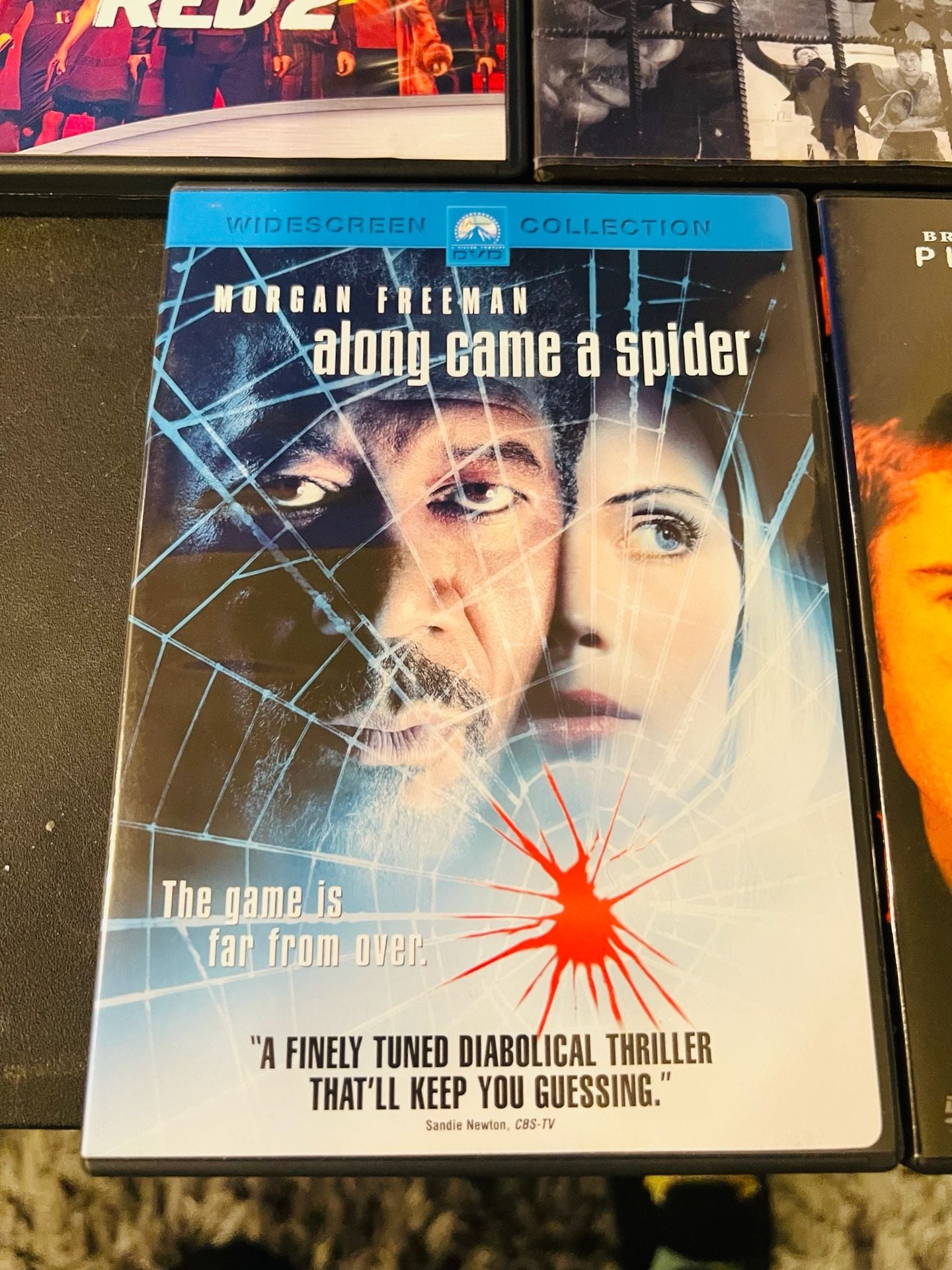 Morgan Freeman DVD Lot: Red, Seven, Along Came A Spider 6