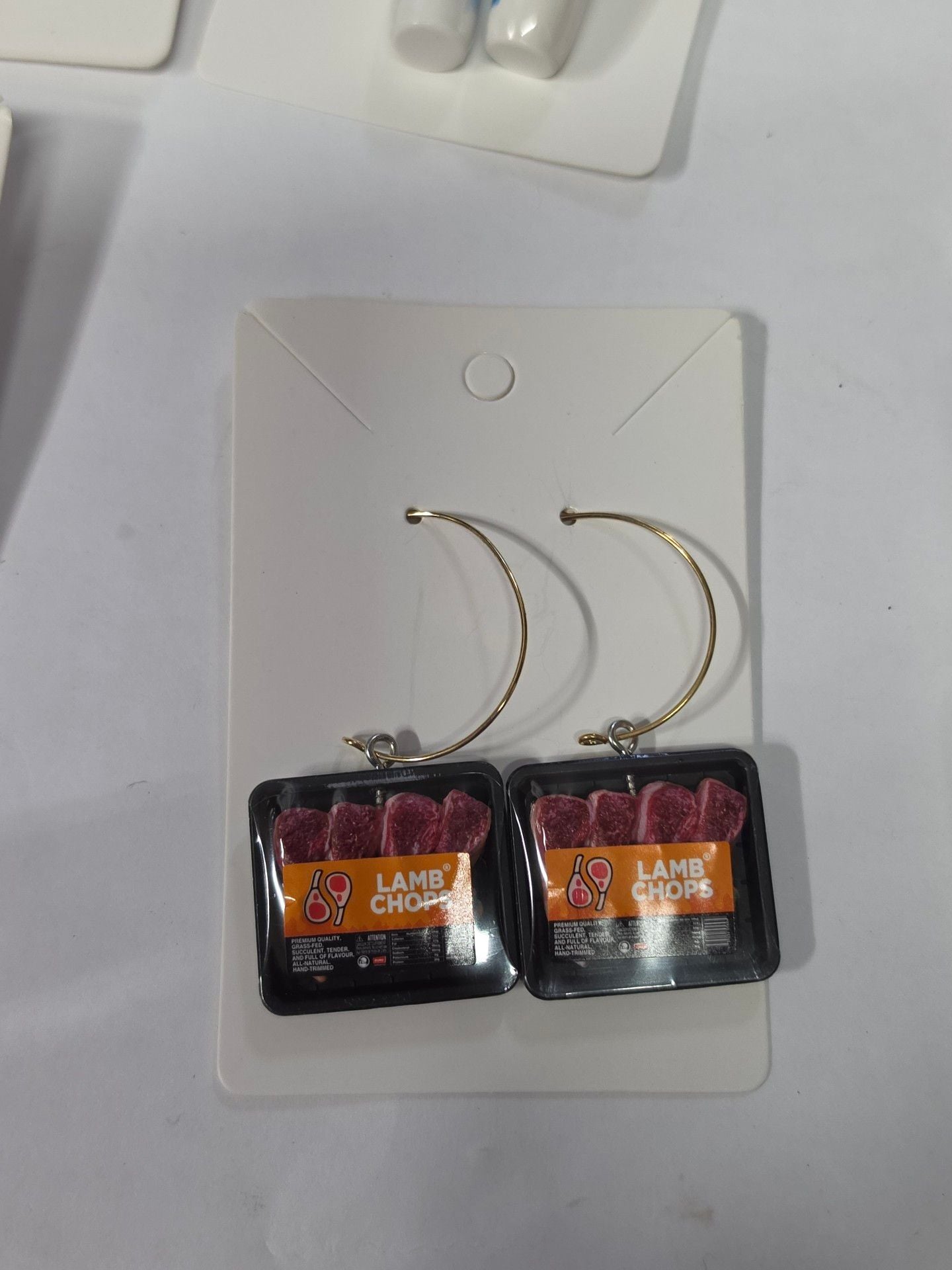 Handmade Novelty Miniature Food And Drink Earrings Lot 3