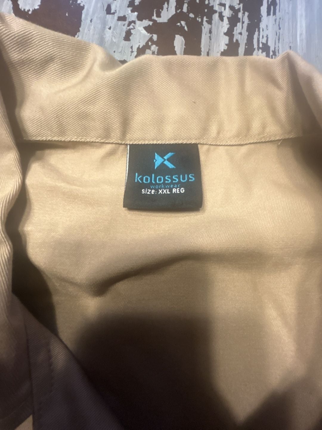 Kolossus Ghostbusters Jumpsuit Size XXL Reg Tan Coveralls Meeks 3