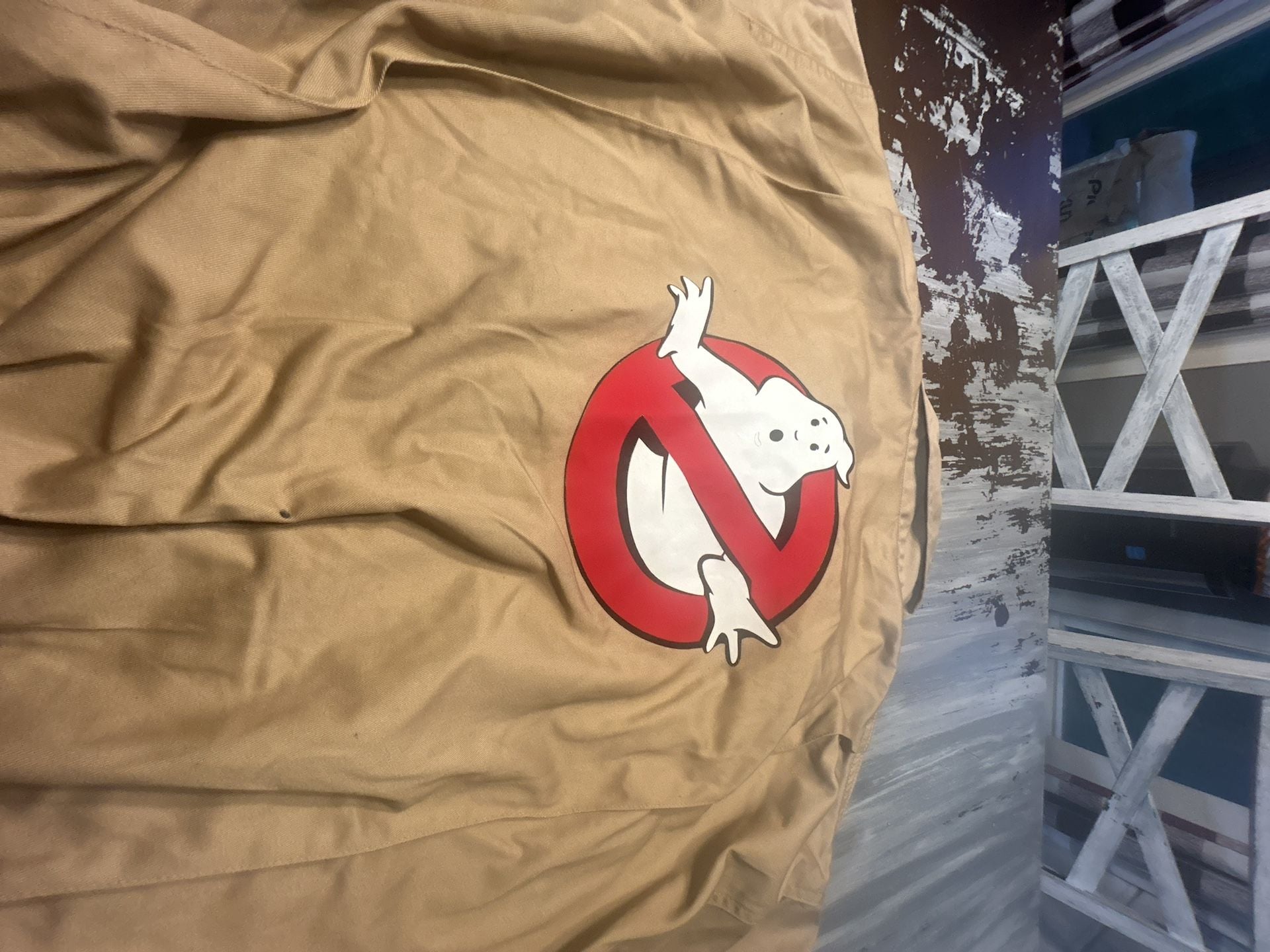 Kolossus Ghostbusters Jumpsuit Size XXL Reg Tan Coveralls Meeks 4