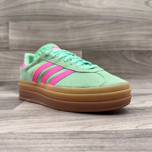 Adidas Gazelle Bold Pulse Mint Pink Sneakers