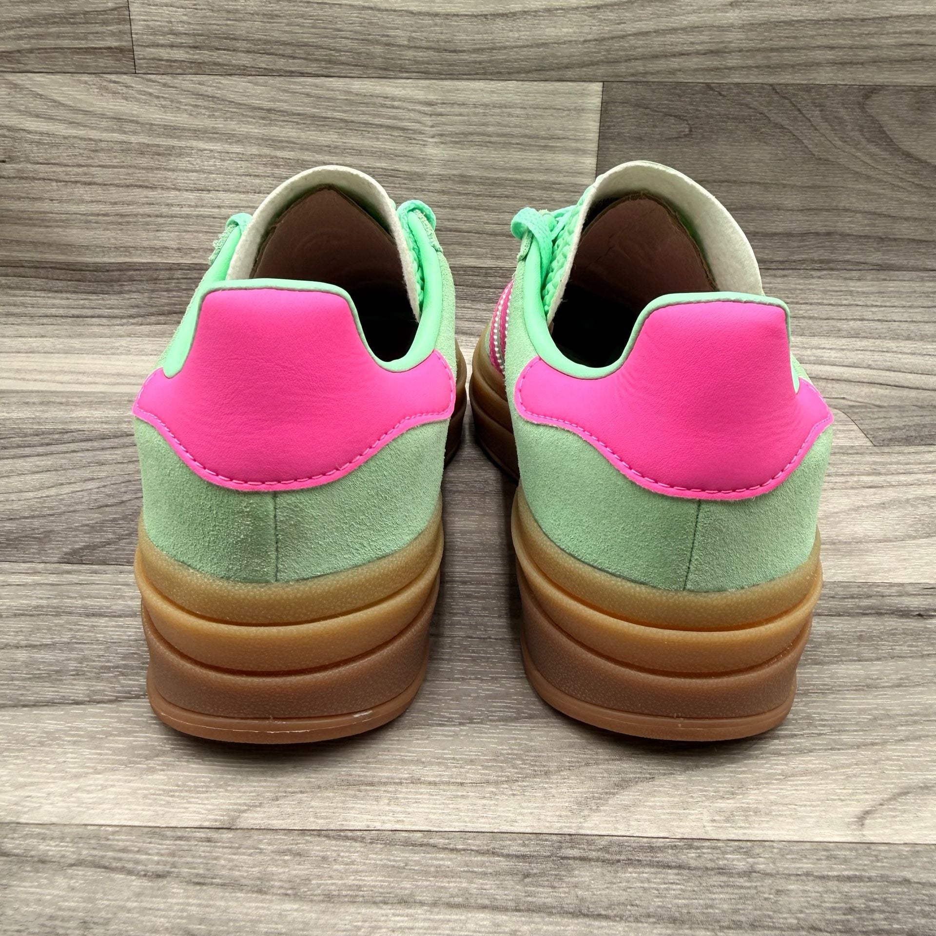 Adidas Gazelle Bold Pulse Mint Pink Sneakers 11