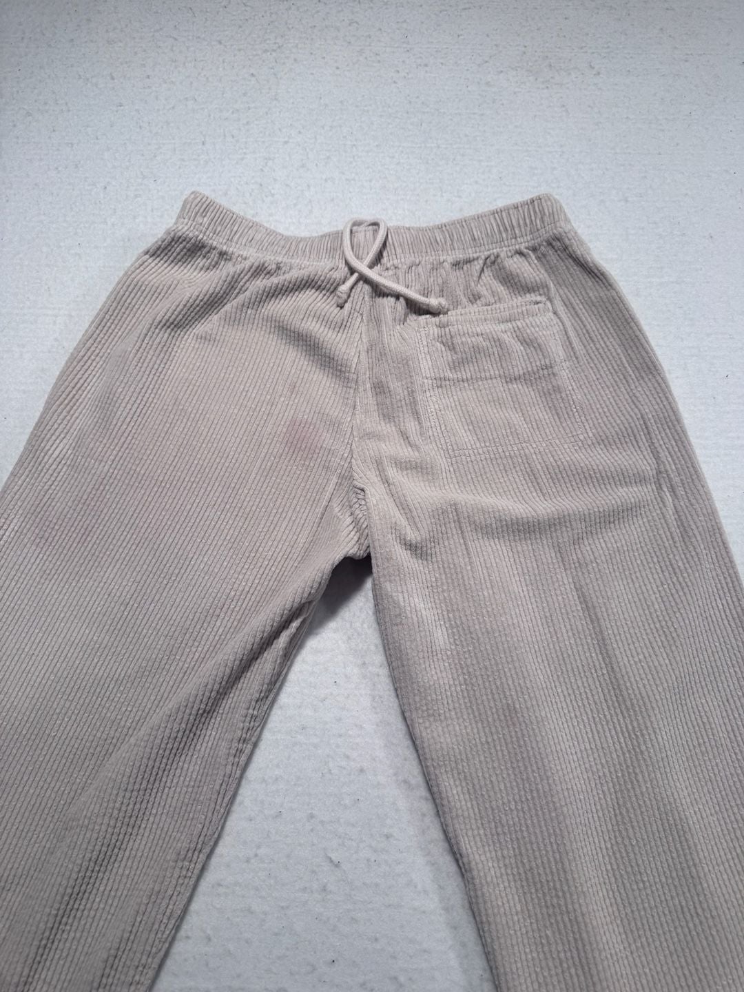 Aerie Corduroy Pull-On Pants Size S Beige 9