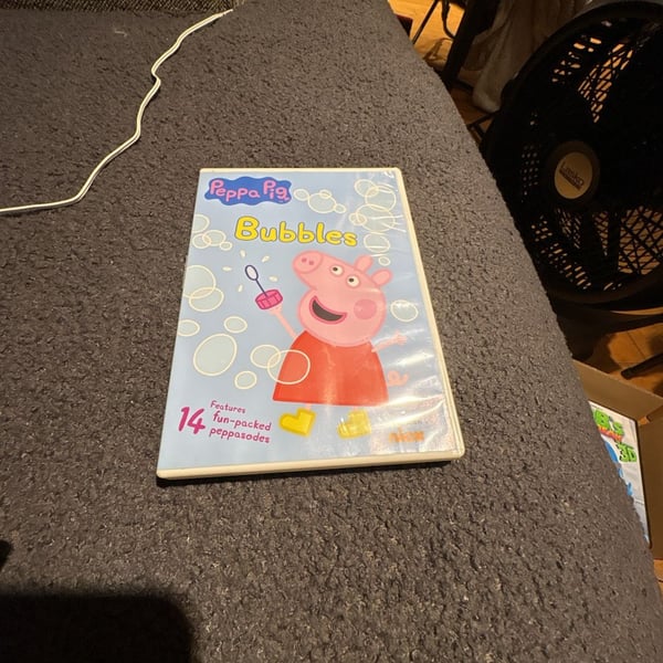 Peppa Pig Bubbles DVD