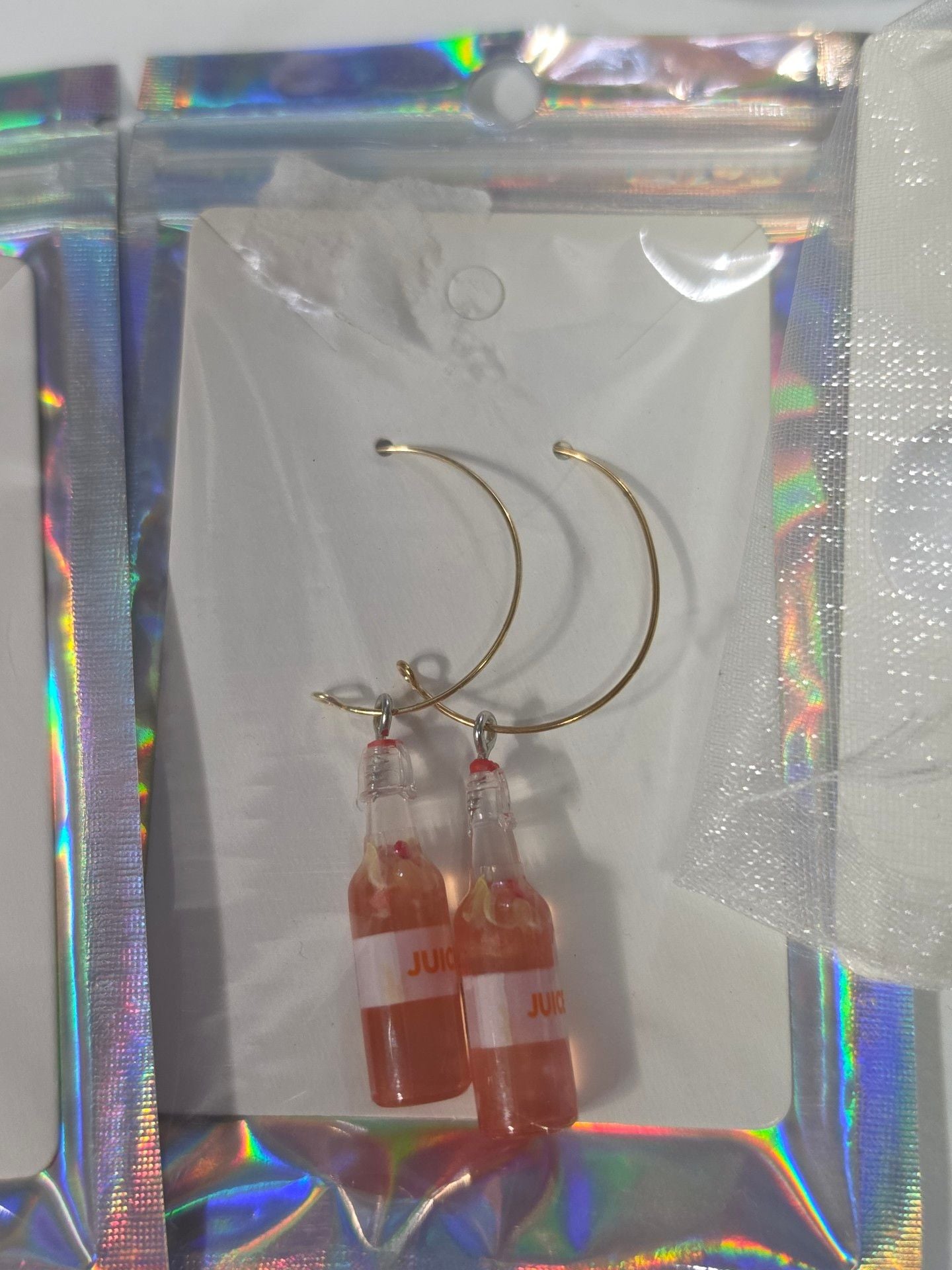 Handmade Novelty Miniature Food And Drink Earrings 3