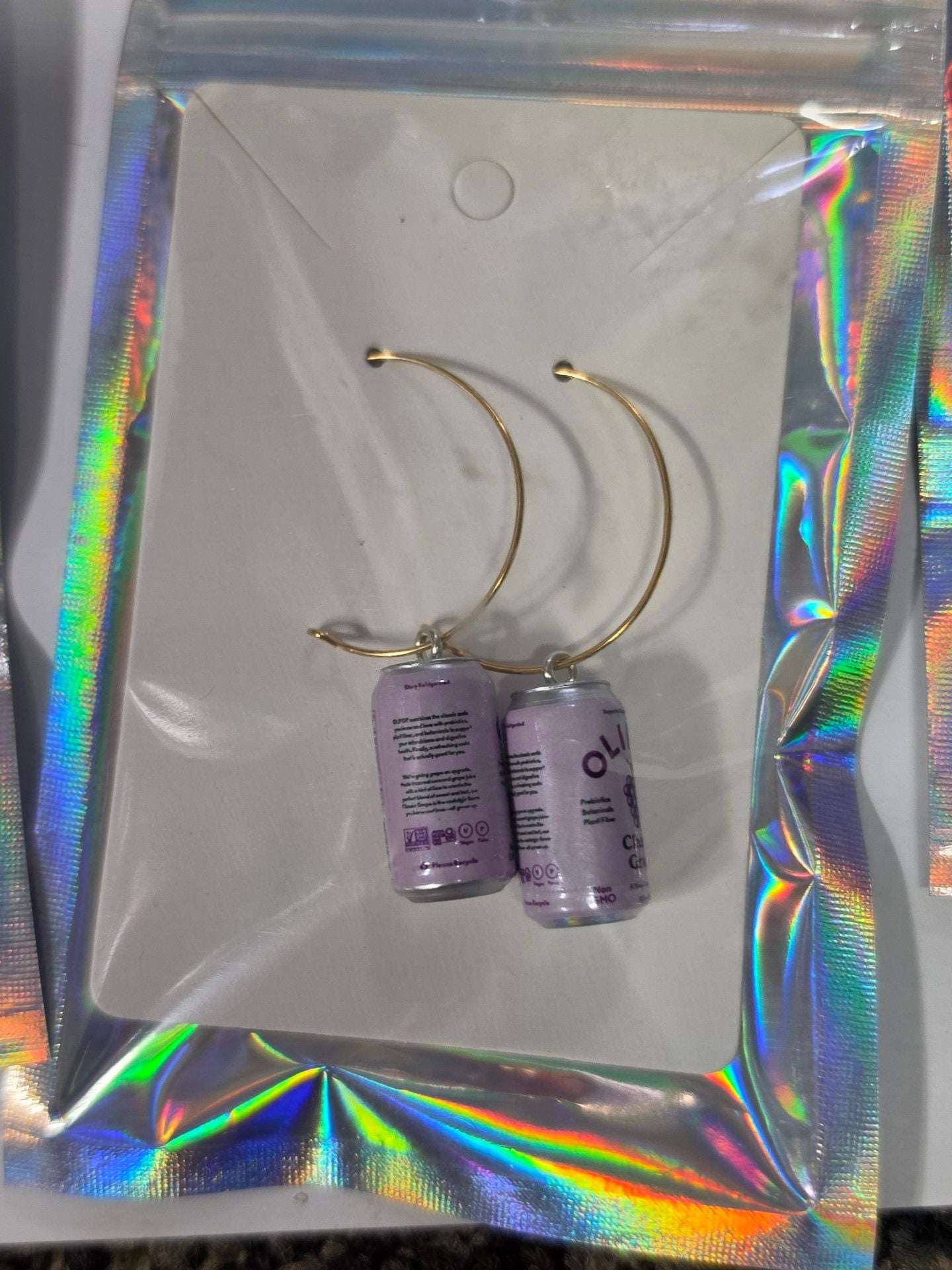Handmade Novelty Miniature Food And Drink Earrings 6