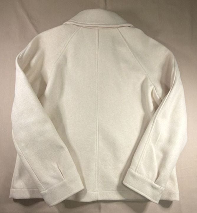 Bagatelle Collection Zip Up Jacket Size M White 6
