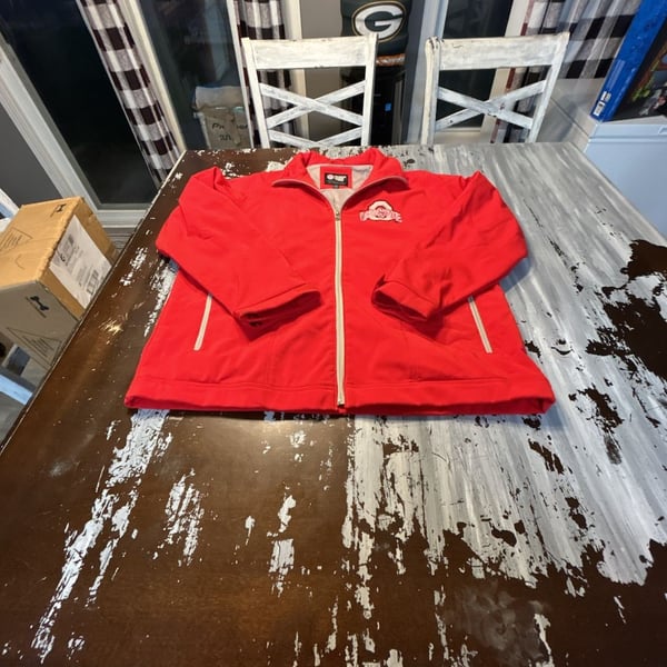G-III Sports by Carl Banks Ohio State Buckeyes Jacket Size L Red