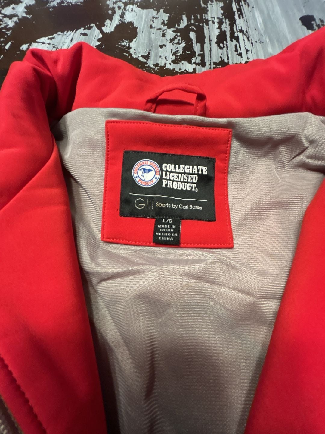 G-III Sports by Carl Banks Ohio State Buckeyes Jacket Size L Red 4