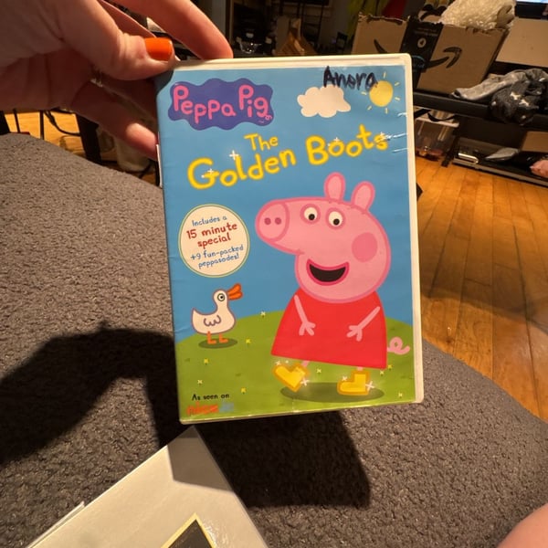 Peppa Pig The Golden Boots DVD