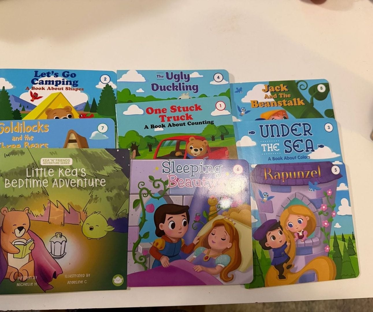 9 small kids books 1