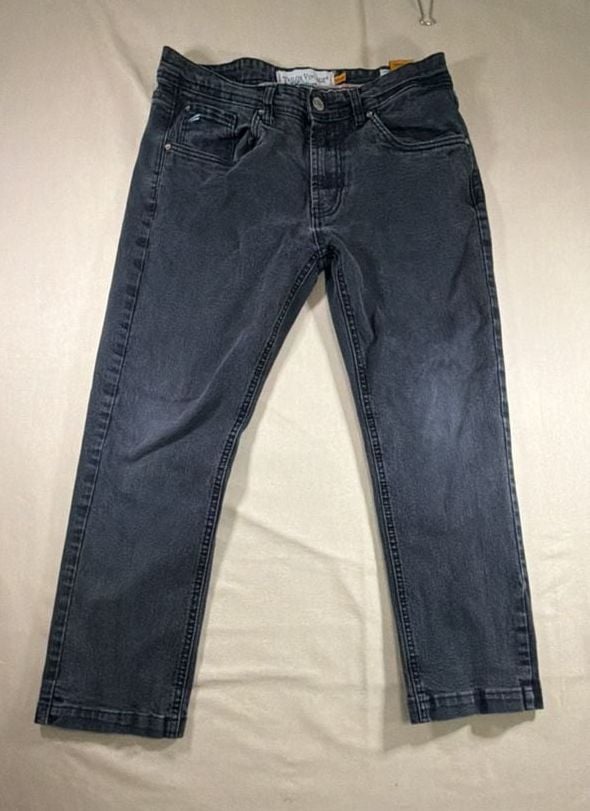 Tailor Vintage Canaan Slim Fit Jeans Size 32x32 Black 2