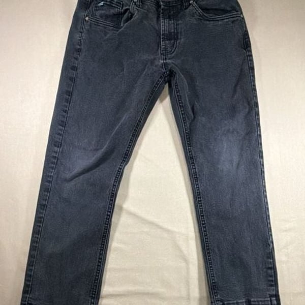 Tailor Vintage Canaan Slim Fit Jeans Size 32x32 Black