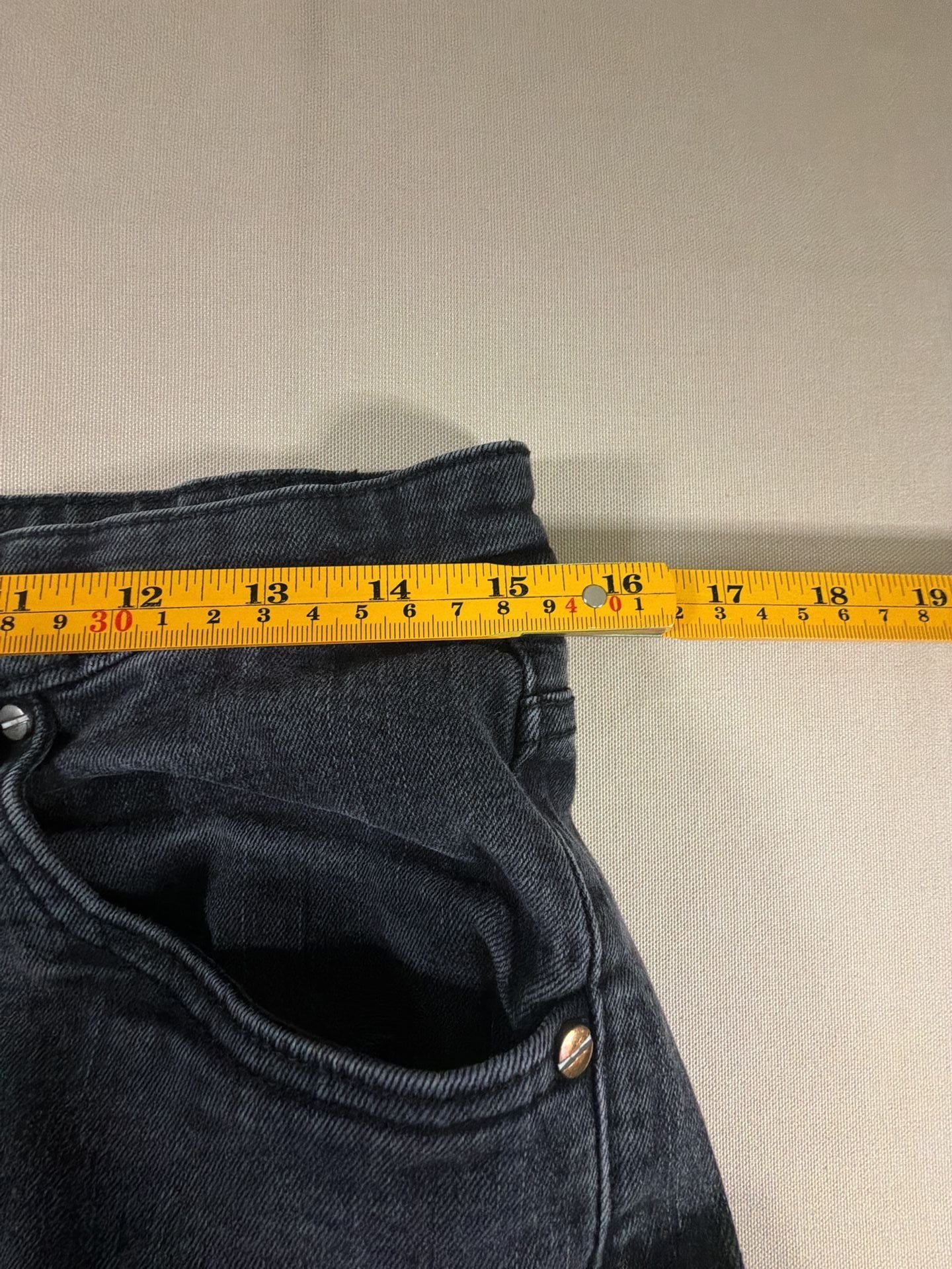 Tailor Vintage Canaan Slim Fit Jeans Size 32x32 Black 6