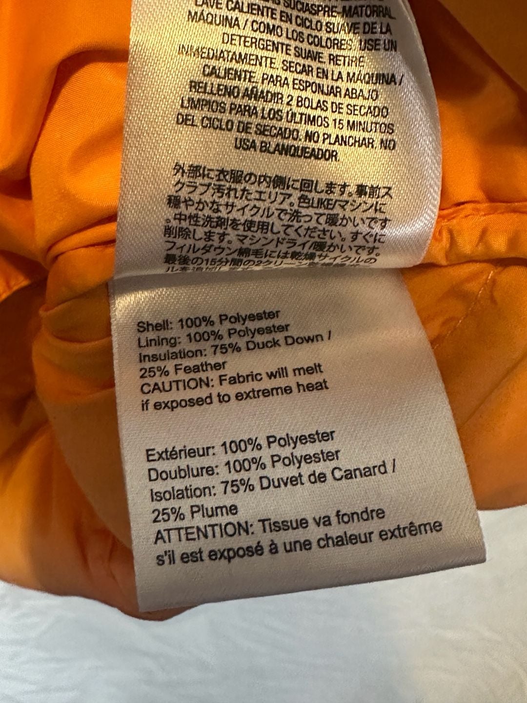 Obermeyer Puffer Vest Size L Blue Orange Heritage Collection 10